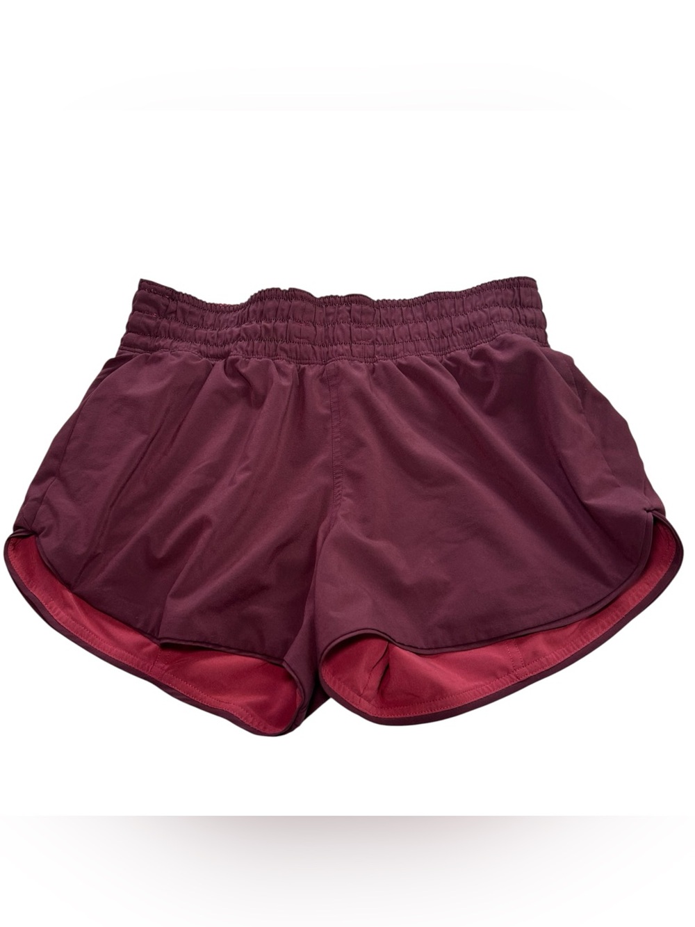 Lululemon Choose a Side Short *Reversible 3" Women’s 4 Swift Red Orange Running